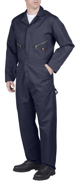 Dickies Deluxe Blended Coveralls, Navy, hi-res