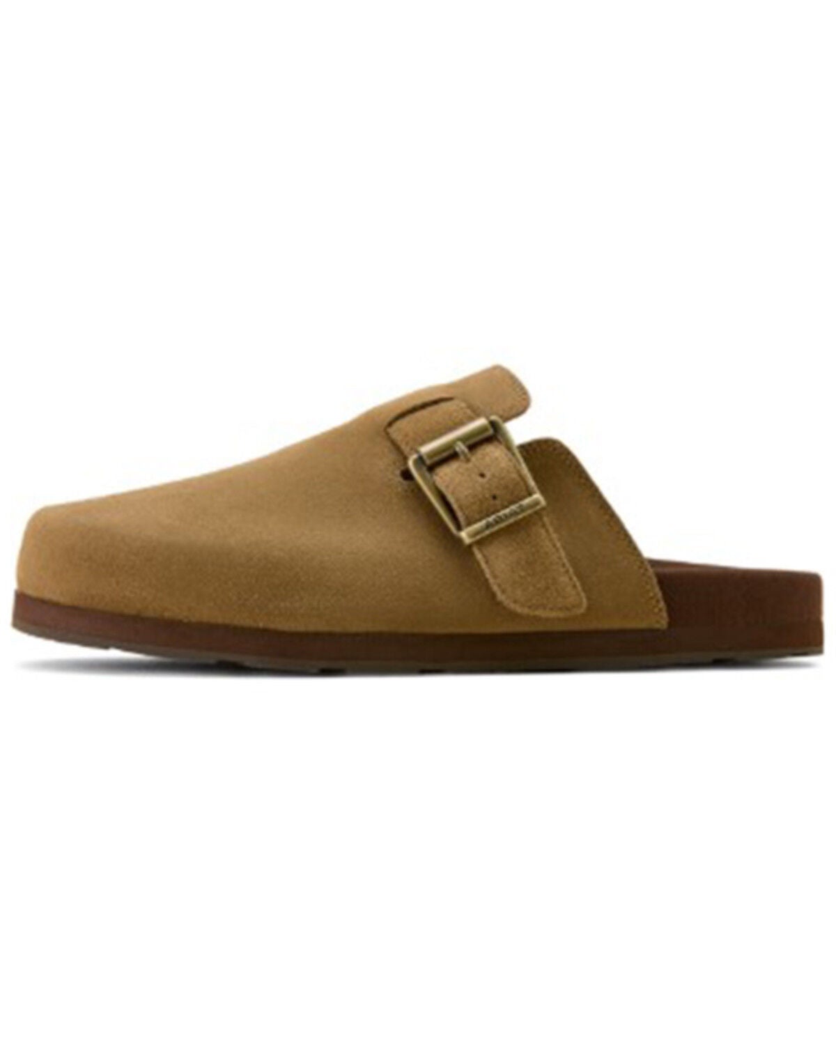 Image #3 - Ariat Men's Country Mule Suede Sandals, Brown, hi-res