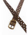 Image #2 - Shyanne Women's Triple Row Holy Belt, Brown, hi-res