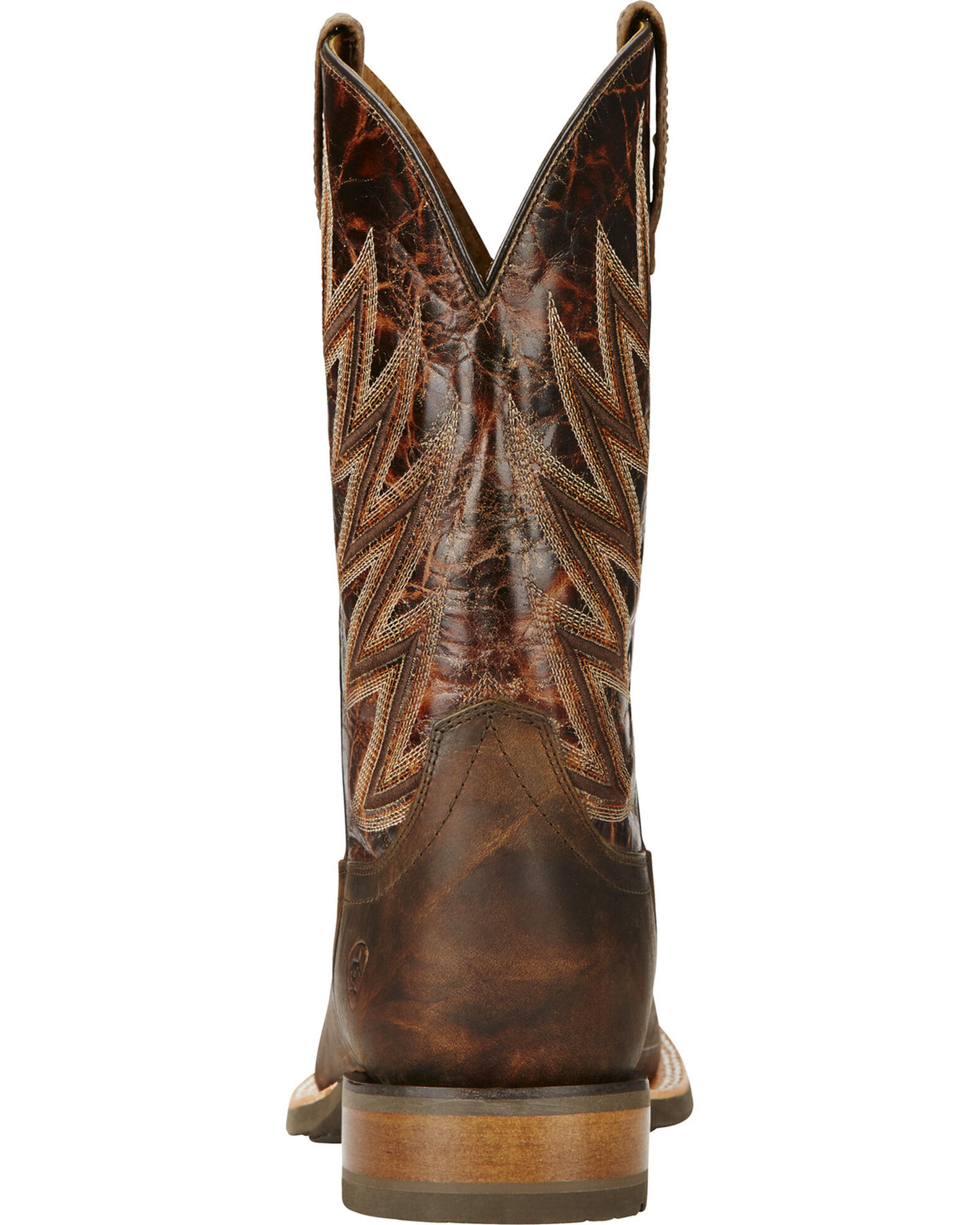 Ariat Men s Challenger Branding Iron Western Performance Boots Broad Square Toe Sheplers