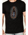 Moonshine Spirit Men's Neon Bottle Graphic Short Sleeve T-Shirt , Black, hi-res