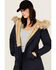 Image #2 - Alpha Industries Women's Elyse Gen II Hooded Parka, Navy, hi-res