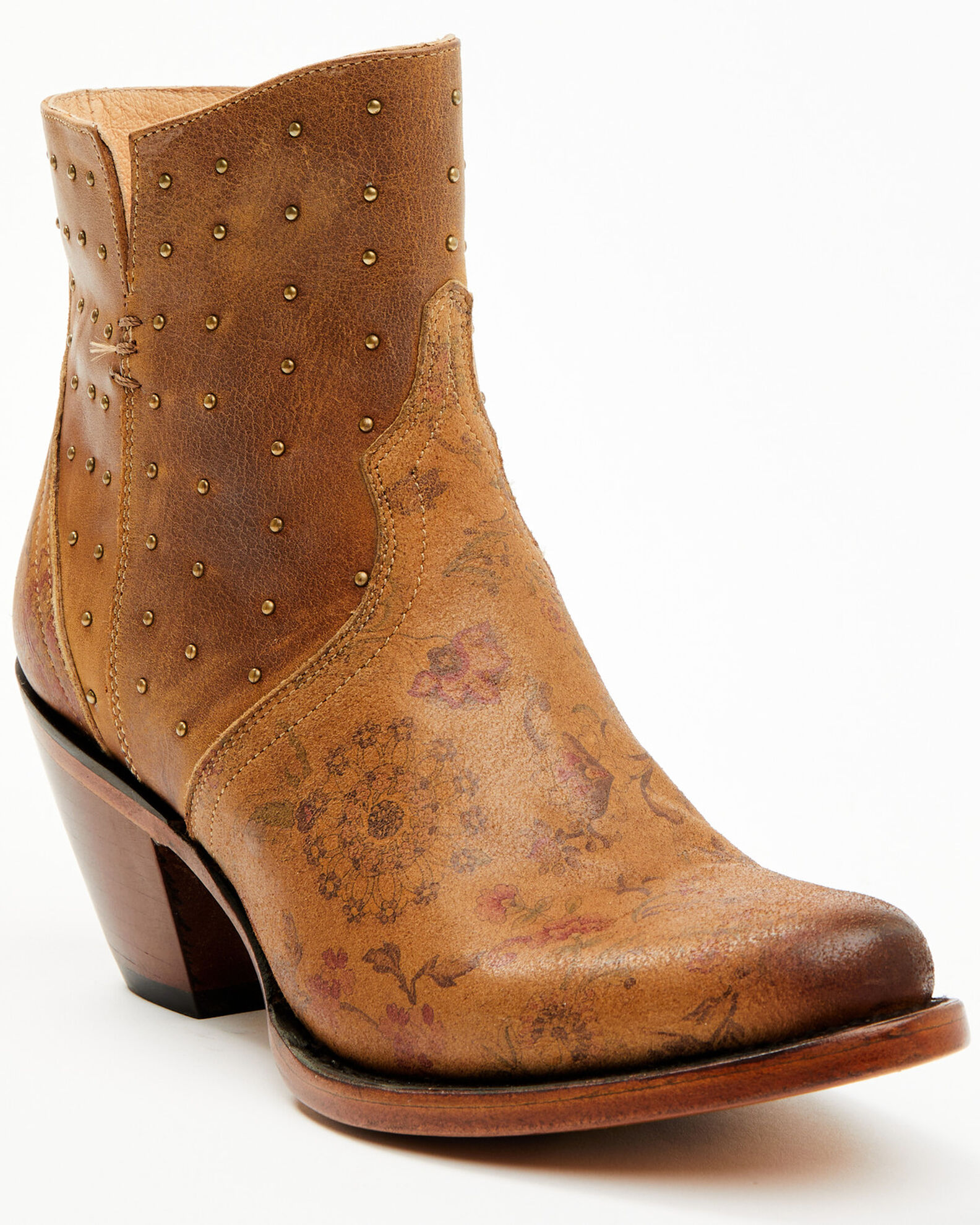 Lucchese Women s Harley Fashion Booties Round Toe Sheplers