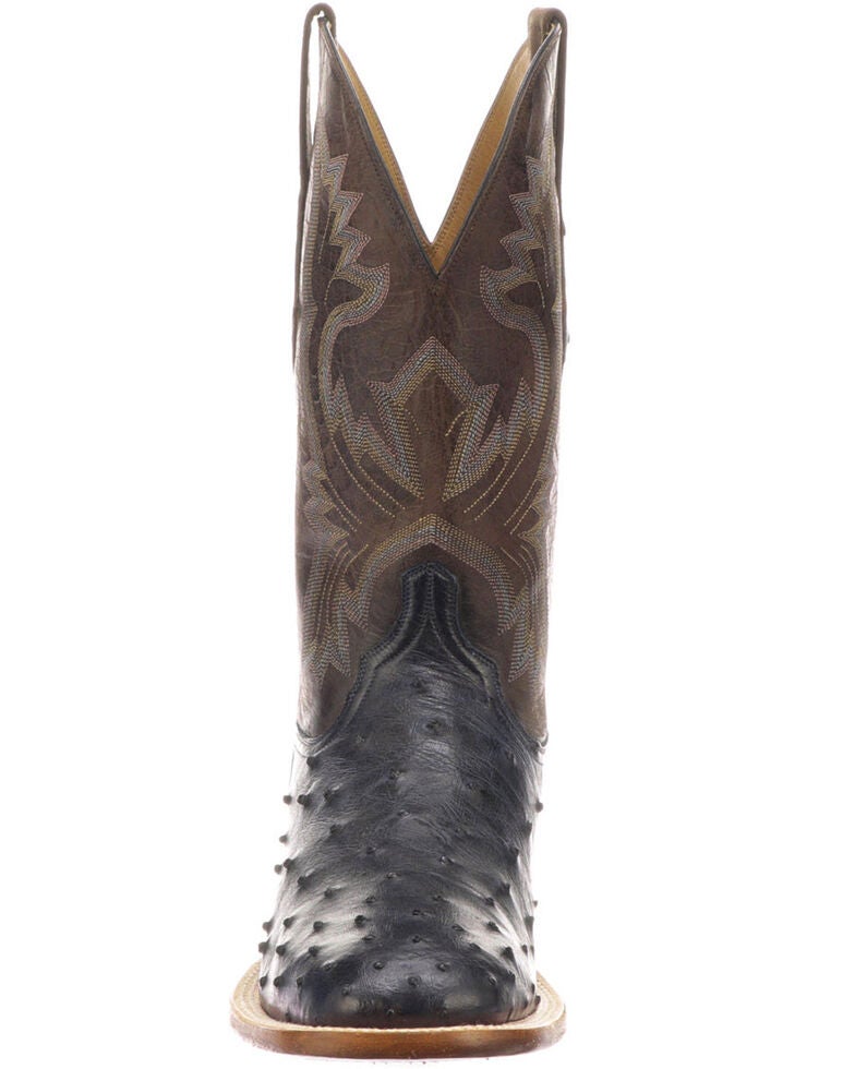 Lucchese Men's Cliff Exotic Western Boots Square Toe Sheplers