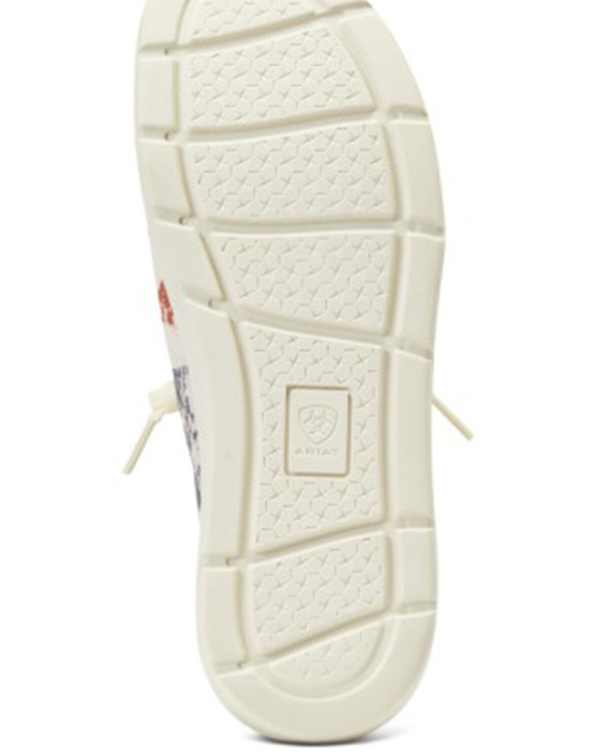 Image #5 - Ariat Women's Distressed Flag Print Hilo Flx Foam Slip-On Casual Shoe, Multi, hi-res