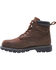 Image #3 - Wolverine Men's Floorhand Waterproof 6" Work Boots - Steel Toe, Dark Brown, hi-res