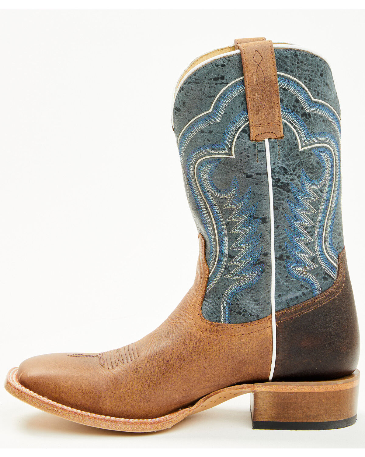 Image #3 - Cody James Men's Rover Blue Western Boots - Broad Square Toe, Blue, hi-res