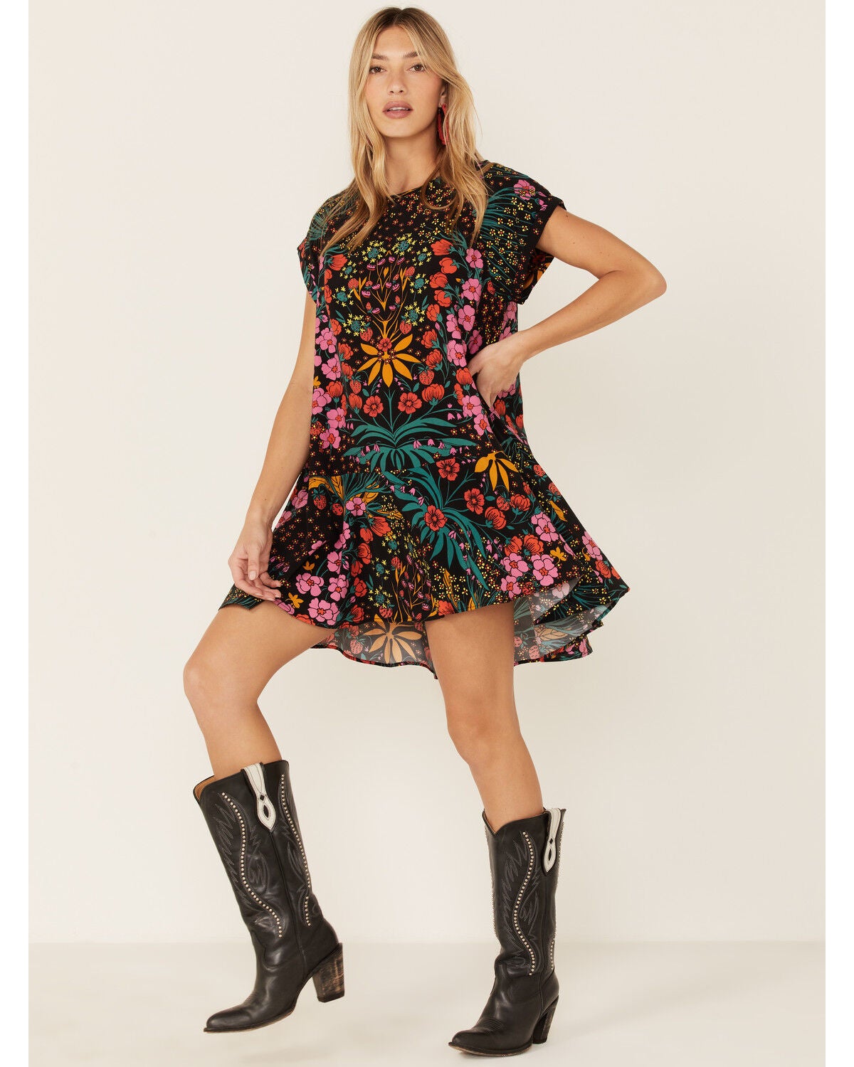 strawberry fields mini dress