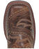 Image #6 - Laredo Women's Charli Performance Western Boots - Broad Square Toe , Distressed Brown, hi-res