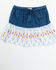 Image #3 - Shyanne Toddler Girls' Graphic Tee and Skirt - 2 Piece Set, White, hi-res