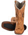 Image #2 - Laredo Women's Spellbound Western Performance Boots - Broad Square Toe, Tan, hi-res