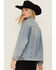 Image #4 - Daze Women's Later Medium Wash Denim Jacket, Medium Wash, hi-res