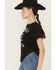 Image #2 - Idyllwind Women's Shot Of Tequila Short Sleeve Graphic Tee, Black, hi-res