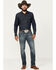 Image #1 - Rock & Roll Denim Men's Revolver Medium Vintage Wash Slim Straight Reflex Denim Jeans, Medium Wash, hi-res