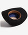 Image #5 - Larry Mahan Telluride 6X Felt Cowboy Hat, Black, hi-res