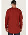 Image #4 - Hawx Men's FR Flame Graphic Long Sleeve Work T-Shirt , Dark Red, hi-res