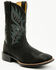Image #1 - Justin Men's Zeke Performance Western Boots - Broad Square Toe, Black, hi-res