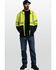 Image #6 - Ariat Men's FR Hi-Vis Full Zip Work Hoodie - Tall , Bright Yellow, hi-res