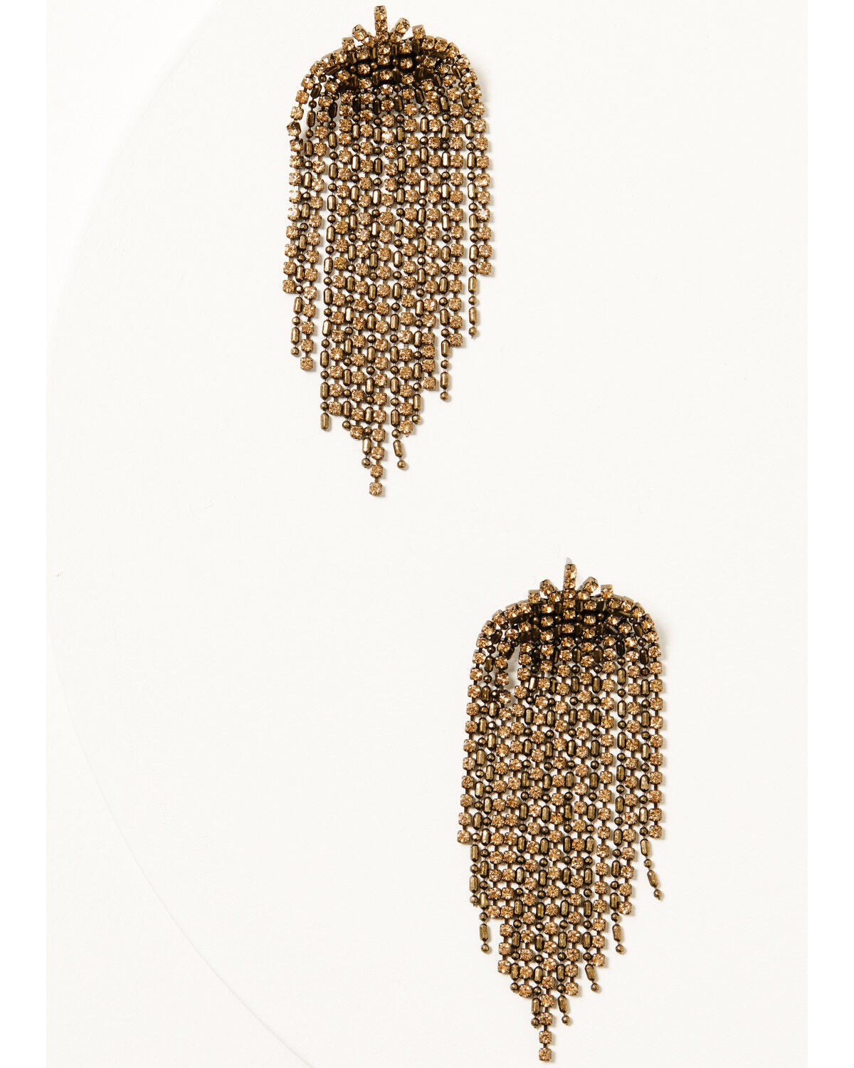 Wonderwest Women's Karlie Cluster Chandelier Earrings, Gold, hi-res