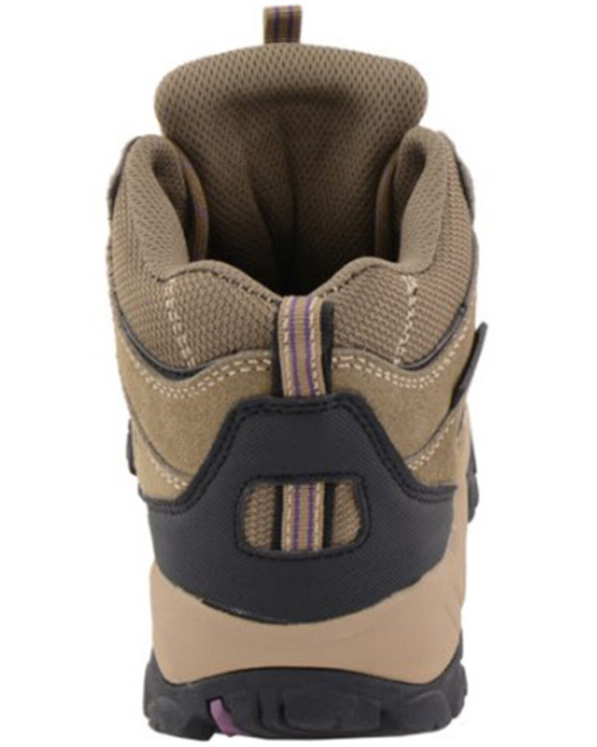 Image #4 - Milwaukee Leather Women's Waterproof Hiking Boots - Round Toe, Brown, hi-res