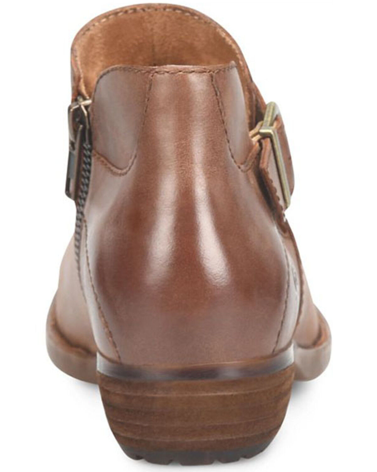 Image #5 - Born Women's Katie Booties - Round Toe, Brown, hi-res