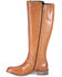 Image #3 - Diba True Women's Ram Sey Leather Knee High Boots - Round Toe , Cognac, hi-res