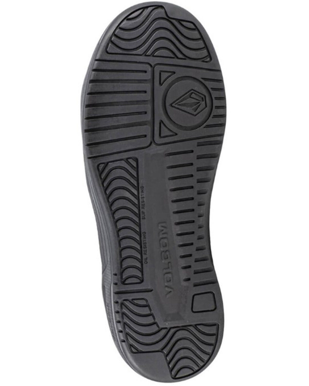 Image #4 - Volcom Men's Hybrid Skate Inspired Work Shoes - Composite Toe, Black/grey, hi-res