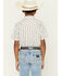 Image #4 - Gibson Trading Co Boys' Southern Trail Plaid Print Short Sleeve Snap Western Shirt, Cream, hi-res