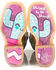 Image #2 - Tin Haul Girls' Cactilicious Crackled Boots - Broad Square Toe, Brown, hi-res