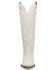 Image #4 - Dingo Women's Evita Suede Tall Western Boots - Snip Toe, White, hi-res