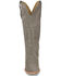 Image #4 - Tony Lama Women's Derby Liz Tall Western Boots - Snip Toe, Light Grey, hi-res