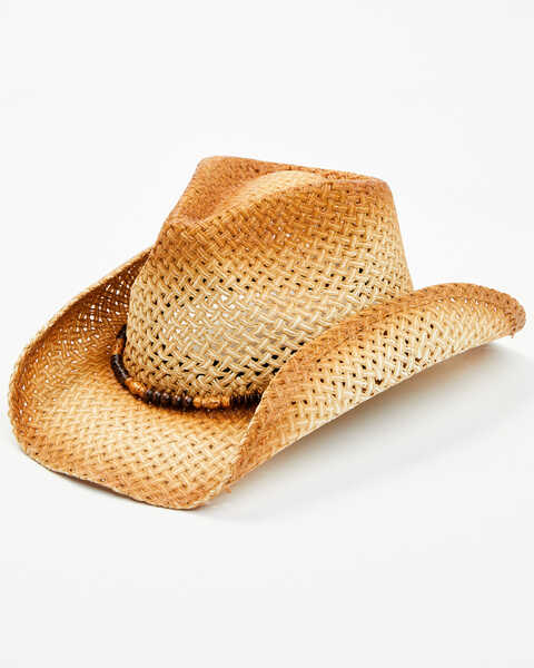 Image #1 - Cody James Heartland Straw Cowboy Hat, Tan, hi-res
