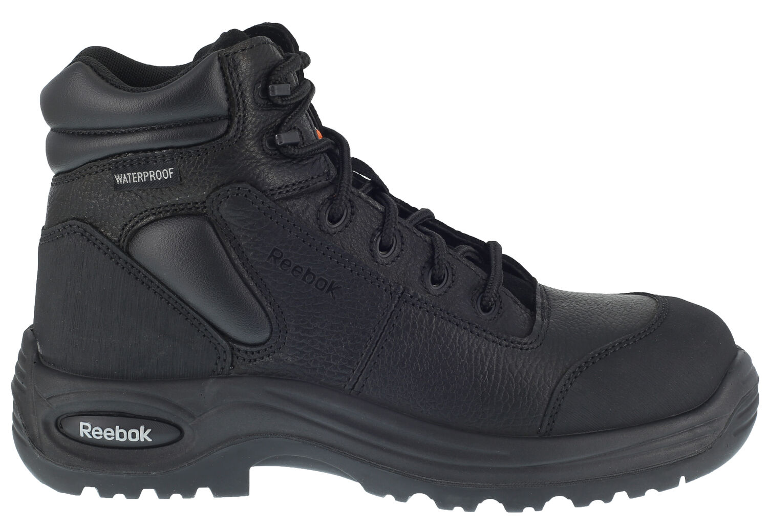 Image #3 - Reebok Women's Trainex 6" Lace-Up Work Boots - Composite Toe, Black, hi-res