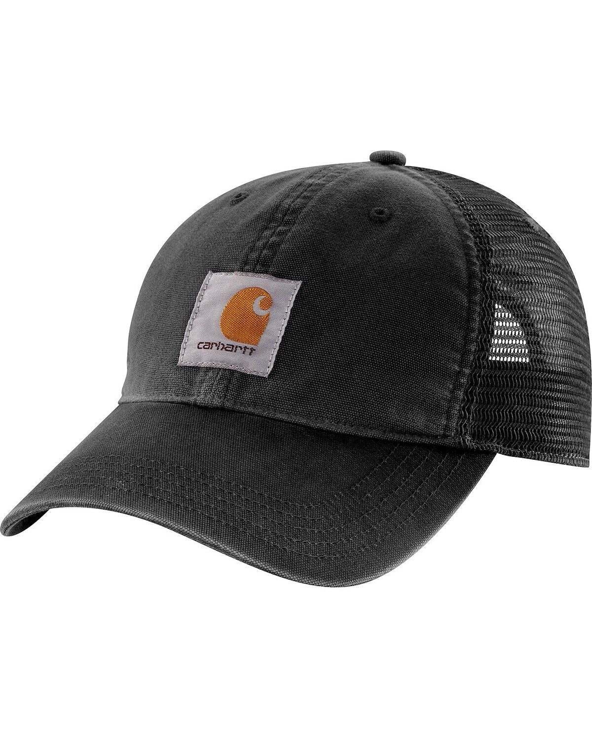Image #1 - Carhartt Men's Odessa Ball Cap, Black, hi-res
