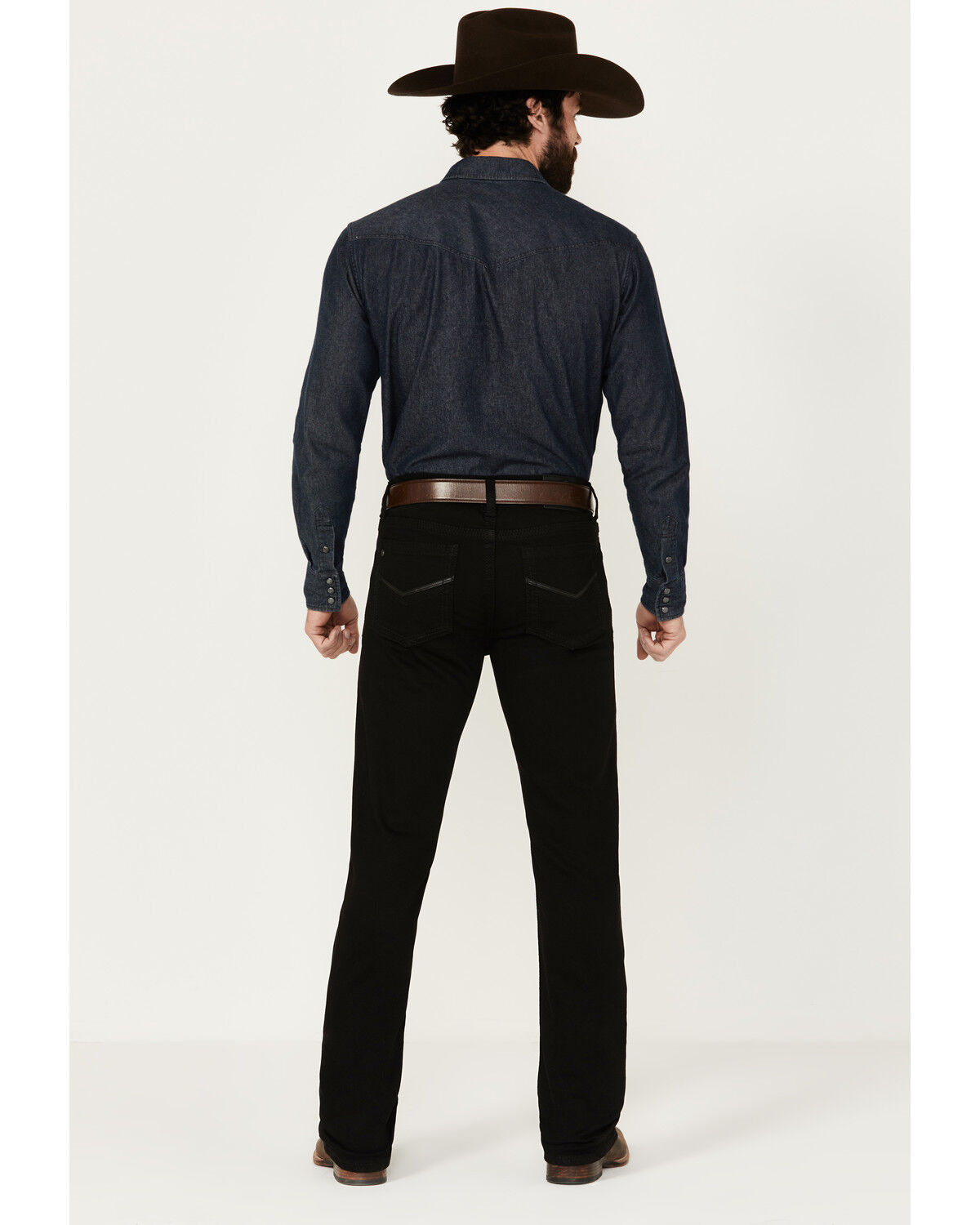 Image #3 - Cody James Men's Midnight Wash Jackson Slim Straight Stretch Denim Jeans, Black, hi-res