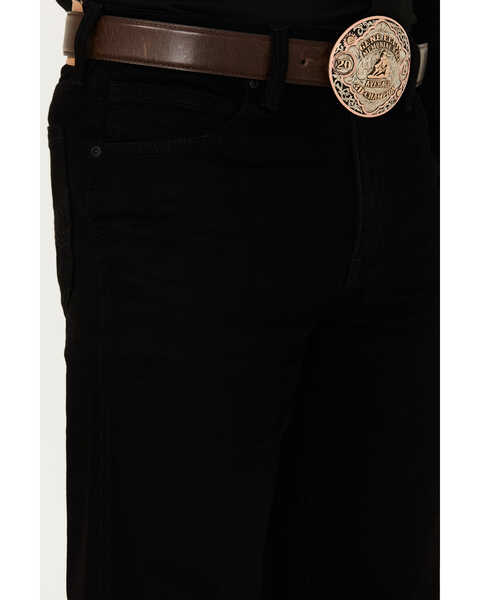 Image #2 - Blue Ranchwear Men's Durango Stretch Slim Straight Jeans  , Black, hi-res