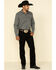 Image #1 - Cody James Men's Night Rider Stretch Stackable Straight Jeans, Black, hi-res