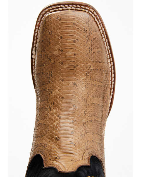 Image #6 - Dan Post Men's Taupe Water Snake Exotic Western Boots - Broad Square Toe , Taupe, hi-res