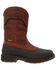 Image #2 - Georgia Boot Men's Carbo-Tec Waterproof Western Work Boots - Soft Toe, Brown, hi-res