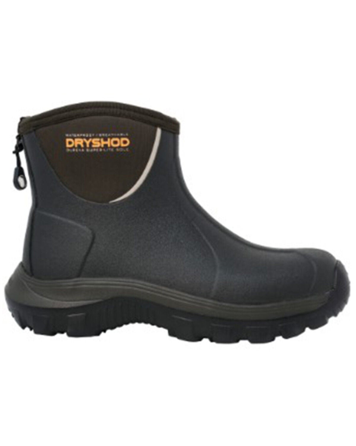 Image #2 - Dryshod Men's Evalusion Lightweight Ankle Waterproof Work Boots - Soft Toe, Brown, hi-res