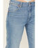 Image #2 - Wrangler Women's Sunset Medium Wash Mid Rise Heritage Straight Stretch Denim Jeans, Medium Wash, hi-res