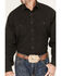 Image #3 - Stetson Men's Boot Barn Exclusive Original Rugged Solid Long Sleeve Shirt, Dark Grey, hi-res