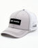 Image #1 - Cody James Men's Gray Logo Patch Mesh-Back Flex-Fit Ball Cap, Grey, hi-res