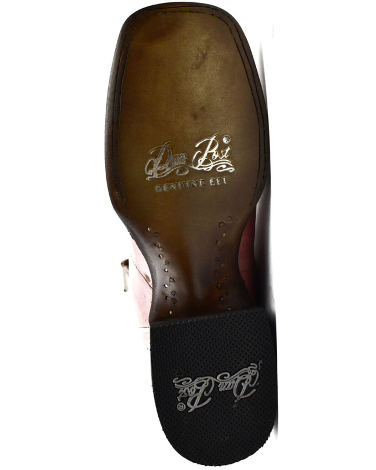 Image #7 - Dan Post Women's Eel Peanut Exotic Western Boot - Snip Toe, Brown, hi-res