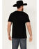 Image #4 - RANK 45&reg; Men's Alban Western Horse Short Sleeve Graphic T-Shirt, Black, hi-res