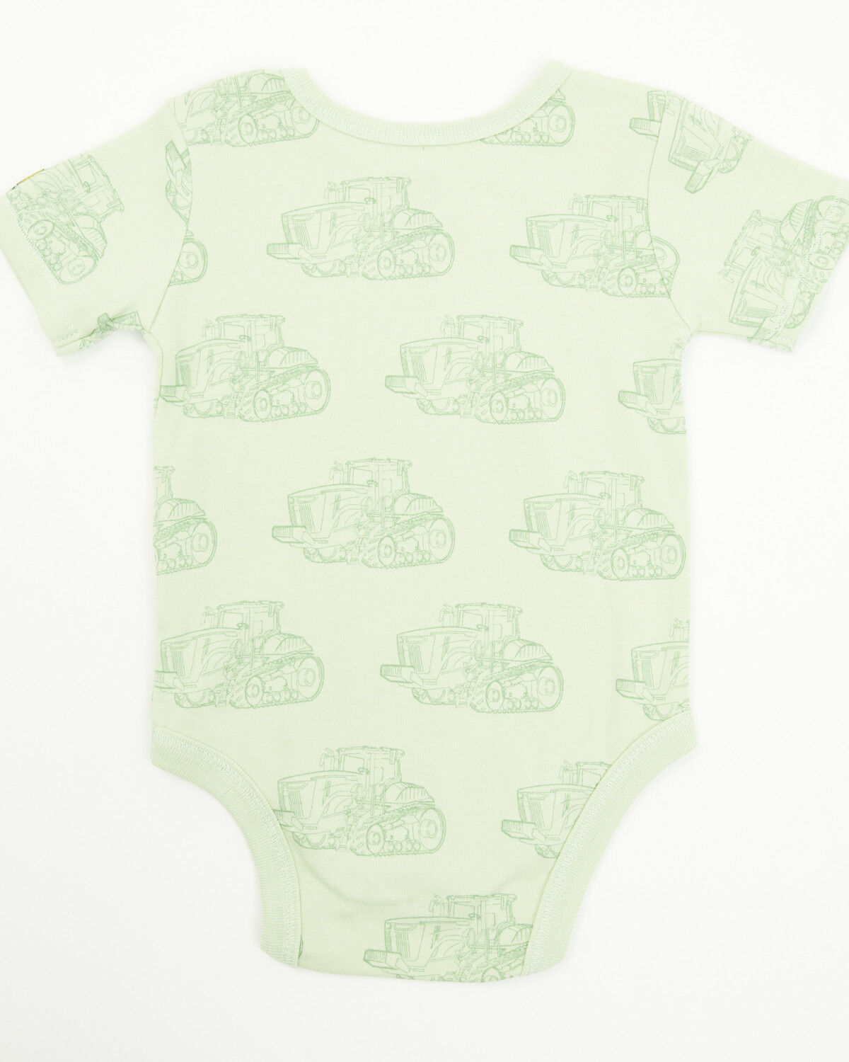 Image #3 - John Deere Infant Boys' Double Duty Tractor Short Sleeve Onesie, Green, hi-res