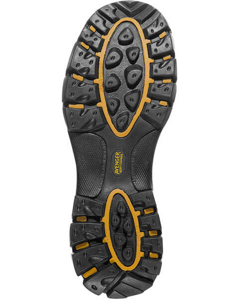 Image #2 - Avenger Men's Waterproof Hiker Work Boots - Composite Toe, Black, hi-res