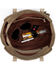 American West Navajo Soul Zip Top Tote, Dark Brown, hi-res