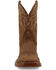 Image #4 - Twisted X Men's 11" Tech X Western Boots - Broad Square Toe , Brown, hi-res