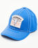 Image #1 - Cowboy Hardware Boys' Cowboy To The Core Ball Cap, Royal Blue, hi-res